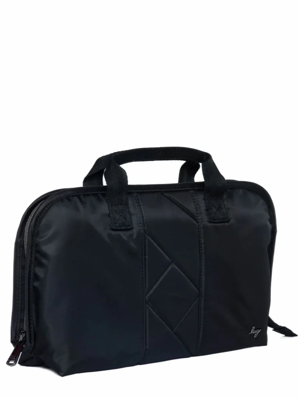 NWT Lug Flash SE Cosmetic Case with Tote Handles in Black